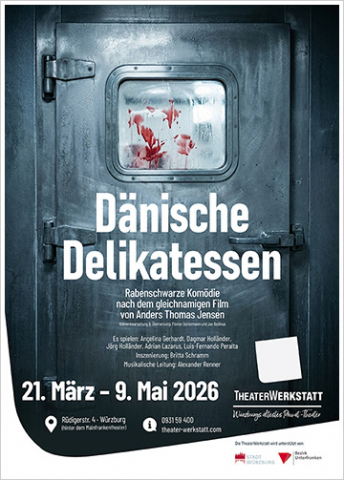 Daenische delikatessen theater werkstatt wuerzburg plakat